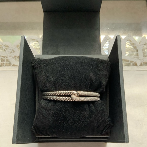 David Yurman Labyrinth Dia Single Loop Bracelet - Picture 2 of 8